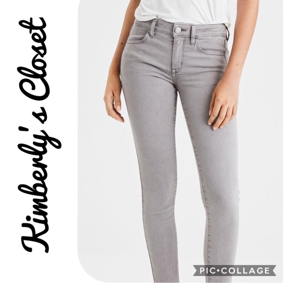 gray jeggings